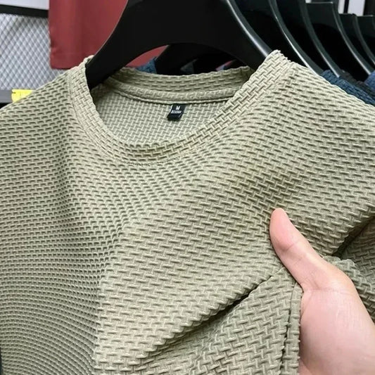 Camiseta transpirable de manga corta tejido Calado/Mesh.